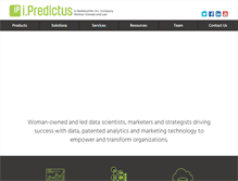 Tablet Screenshot of ipredictus.com
